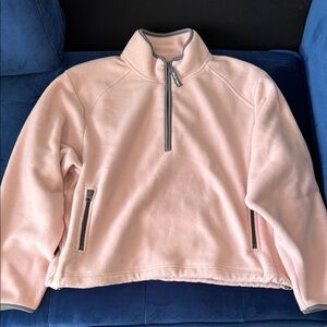 NWOT Old Navy ‘94 Pink Fleece Quarter-Zip Pullover